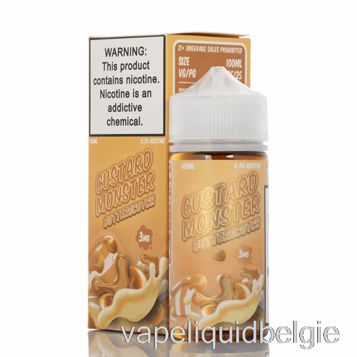 Vape Vloeibare Butterscotch - Vlamonster - 100 Ml 0 Mg